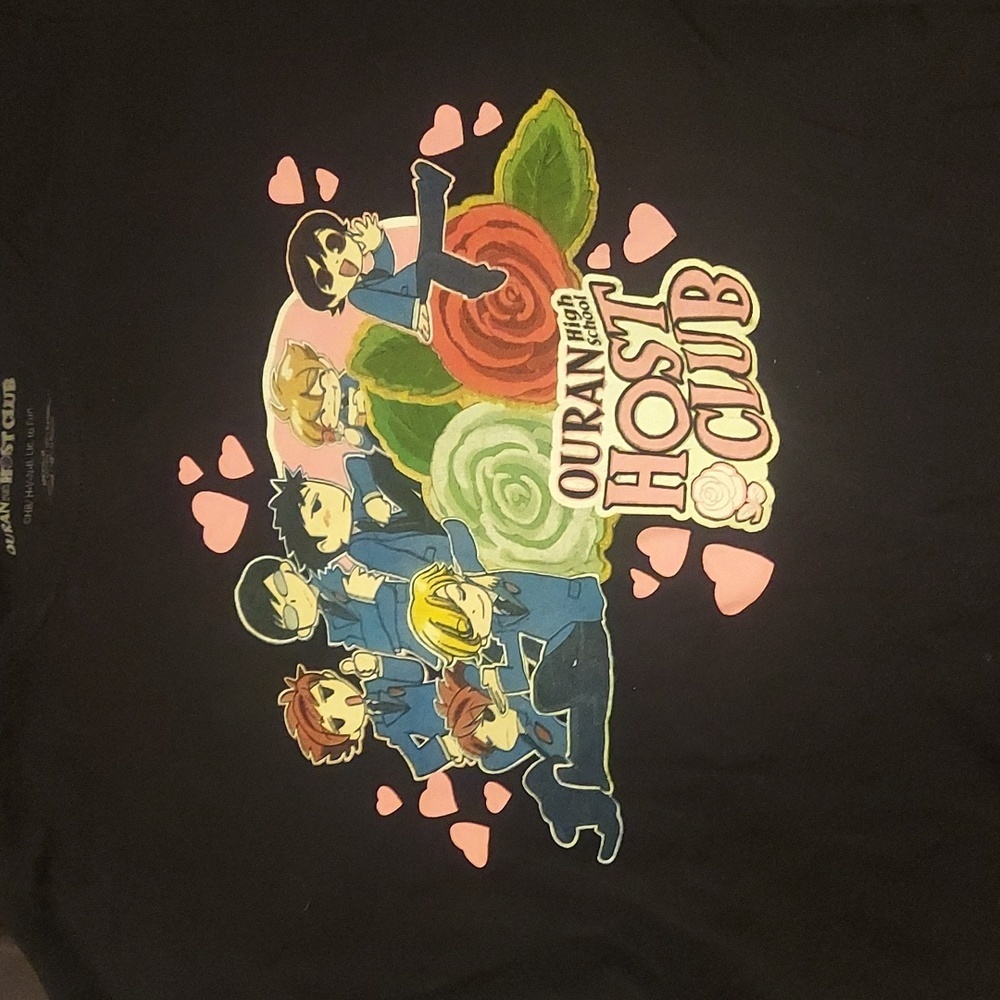 Anime graphic tee! Ouran high school host club.